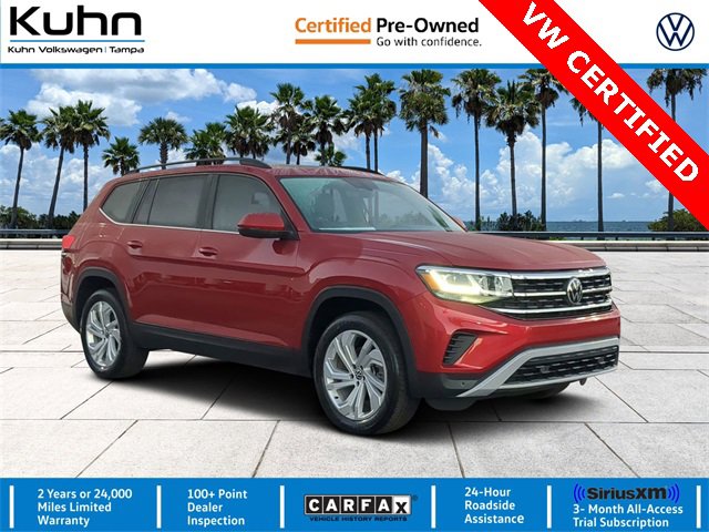 Certified 2022 Volkswagen Atlas SE w/ Panoramic Sunroof Package image 1