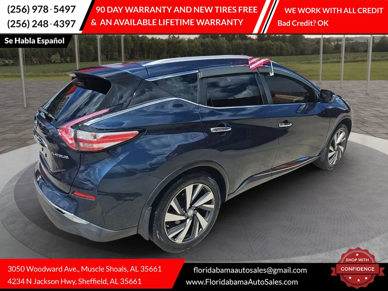 Used 2015 Nissan Murano Platinum w/ Platinum Technology Package image 4
