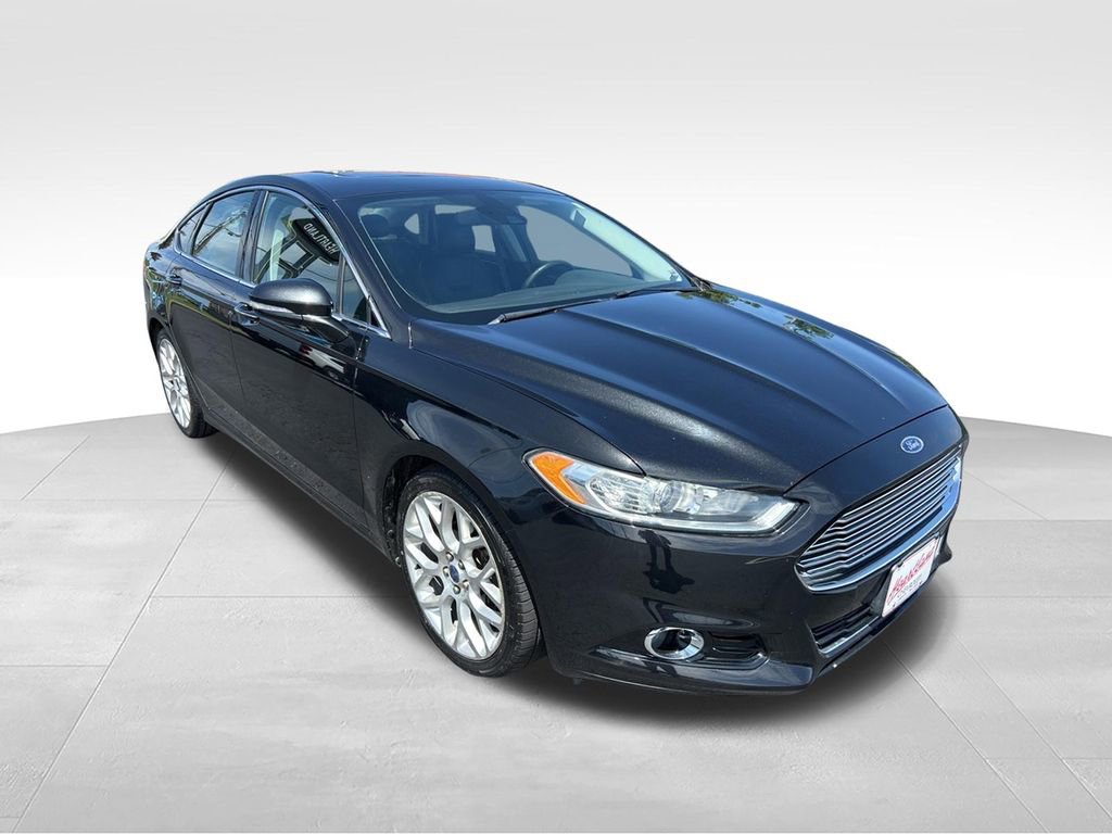 Used 2013 Ford Fusion Titanium w/ Titanium Driver Assist Pkg FWD image 3