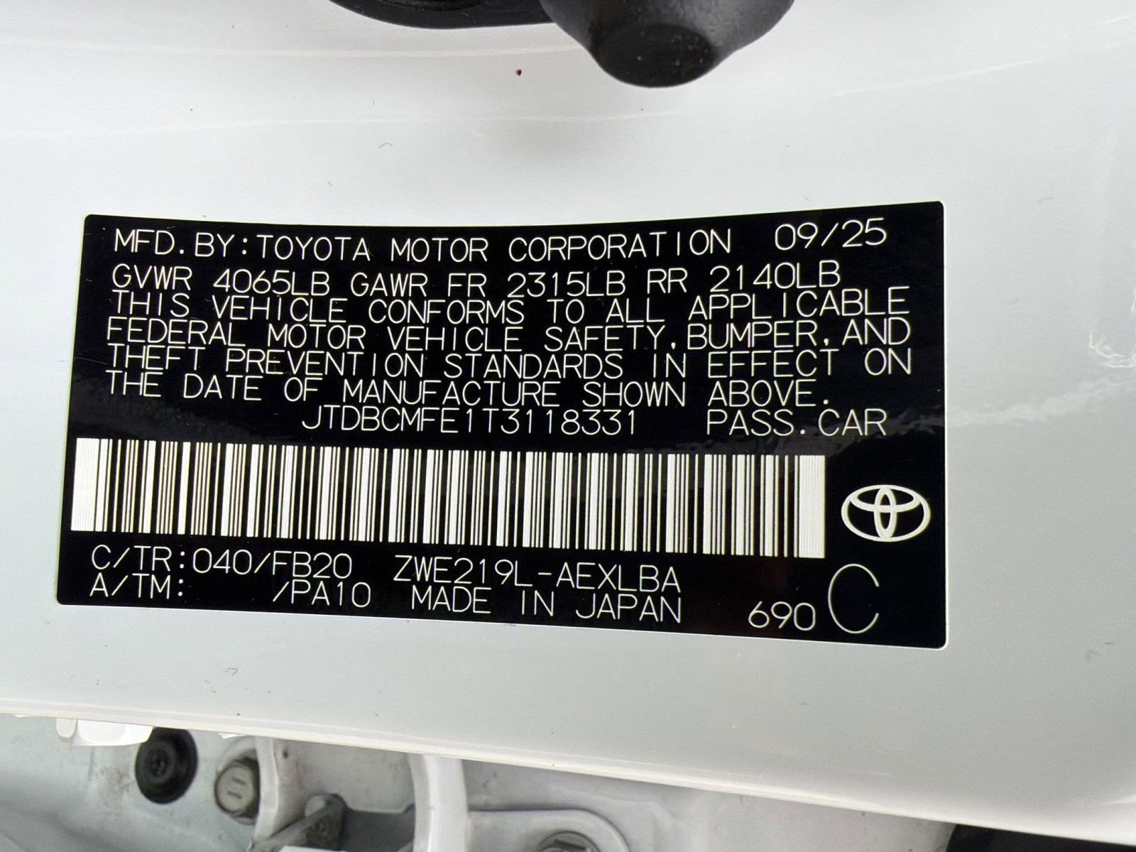 Used 2026 Toyota Corolla LE FWD image 19