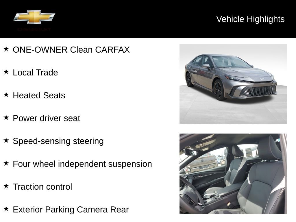 Used 2026 Toyota Camry SE w/ Convenience Package FWD image 18