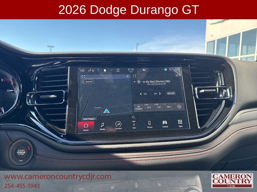 New 2026 Dodge Durango GT w/ Blacktop Package image 15