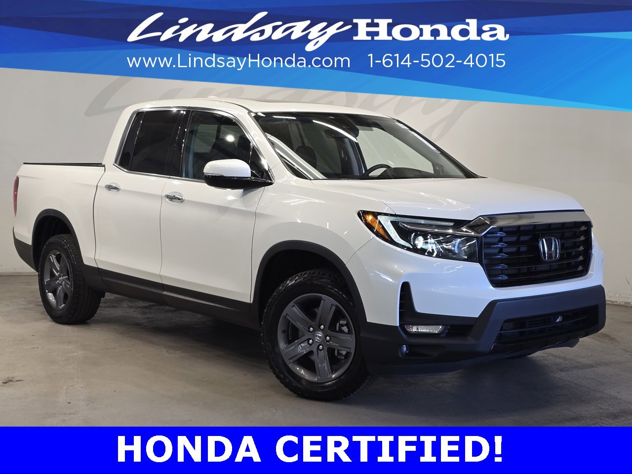 Certified 2022 Honda Ridgeline RTL-E