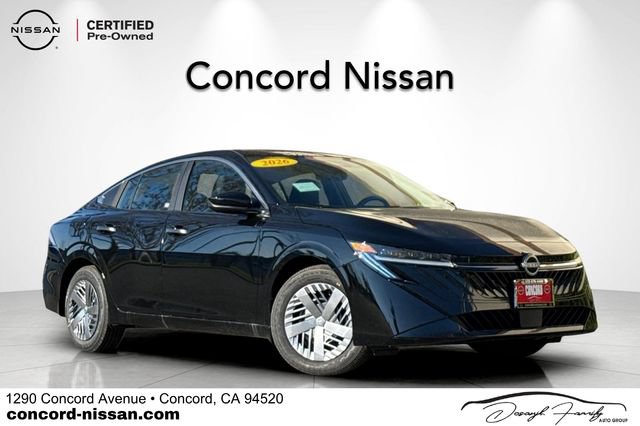 Certified 2026 Nissan Sentra S w/ S Cold Weather Package FWD image 1