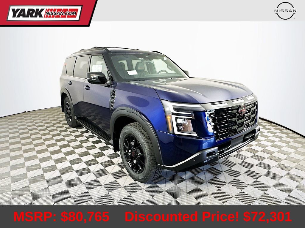 New 2025 Nissan Armada PRO-4X w/ Pro-4X Premium Package image 1