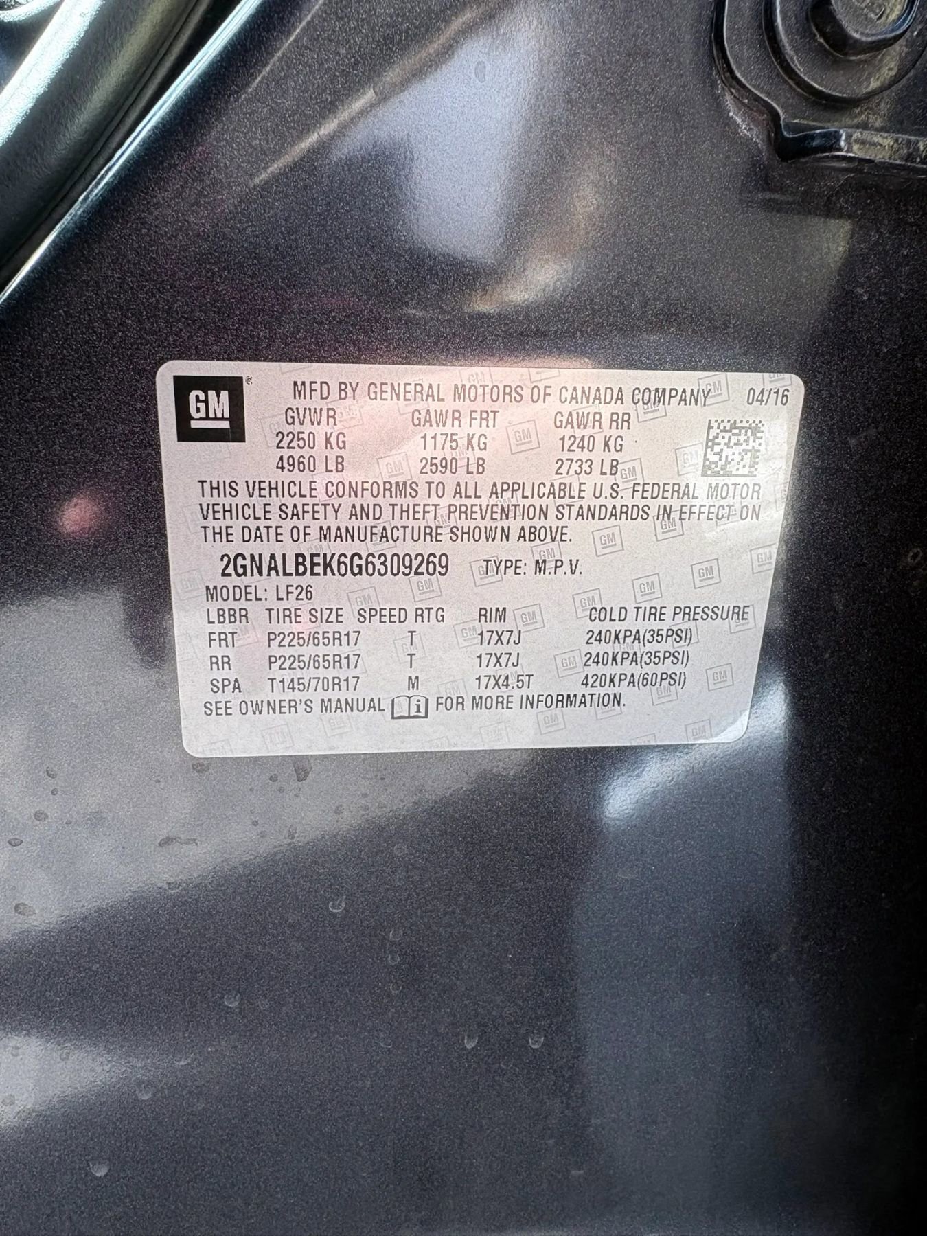 Used 2016 Chevrolet Equinox LS FWD image 30