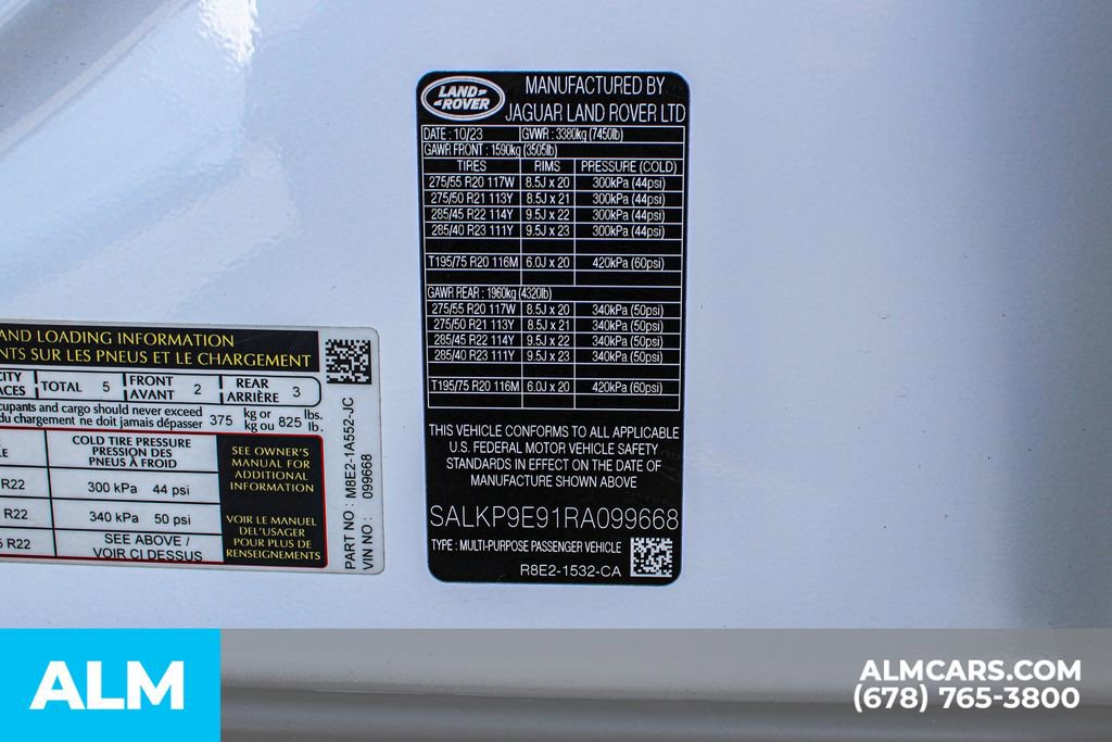 Used 2024 Land Rover Range Rover SE image 42