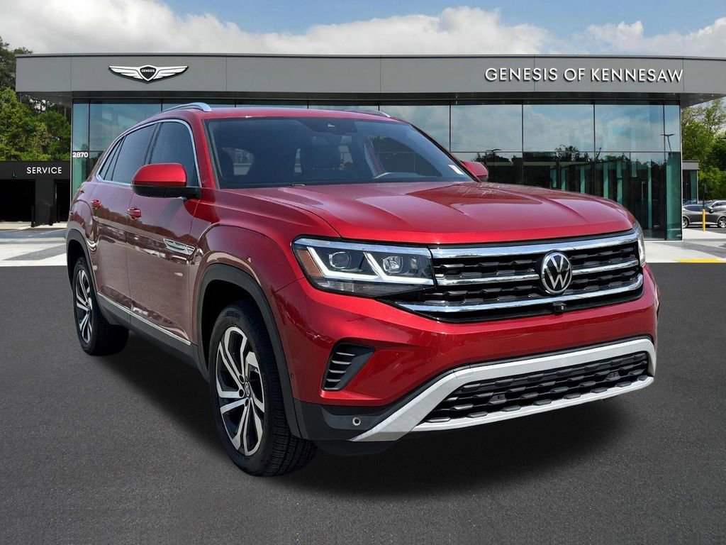 Used 2021 Volkswagen Atlas Cross Sport SEL Premium AWD/4WD image 1