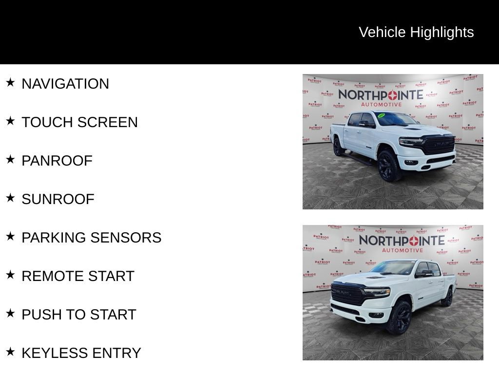 Used 2022 RAM 1500 Limited w/ Night Edition image 8