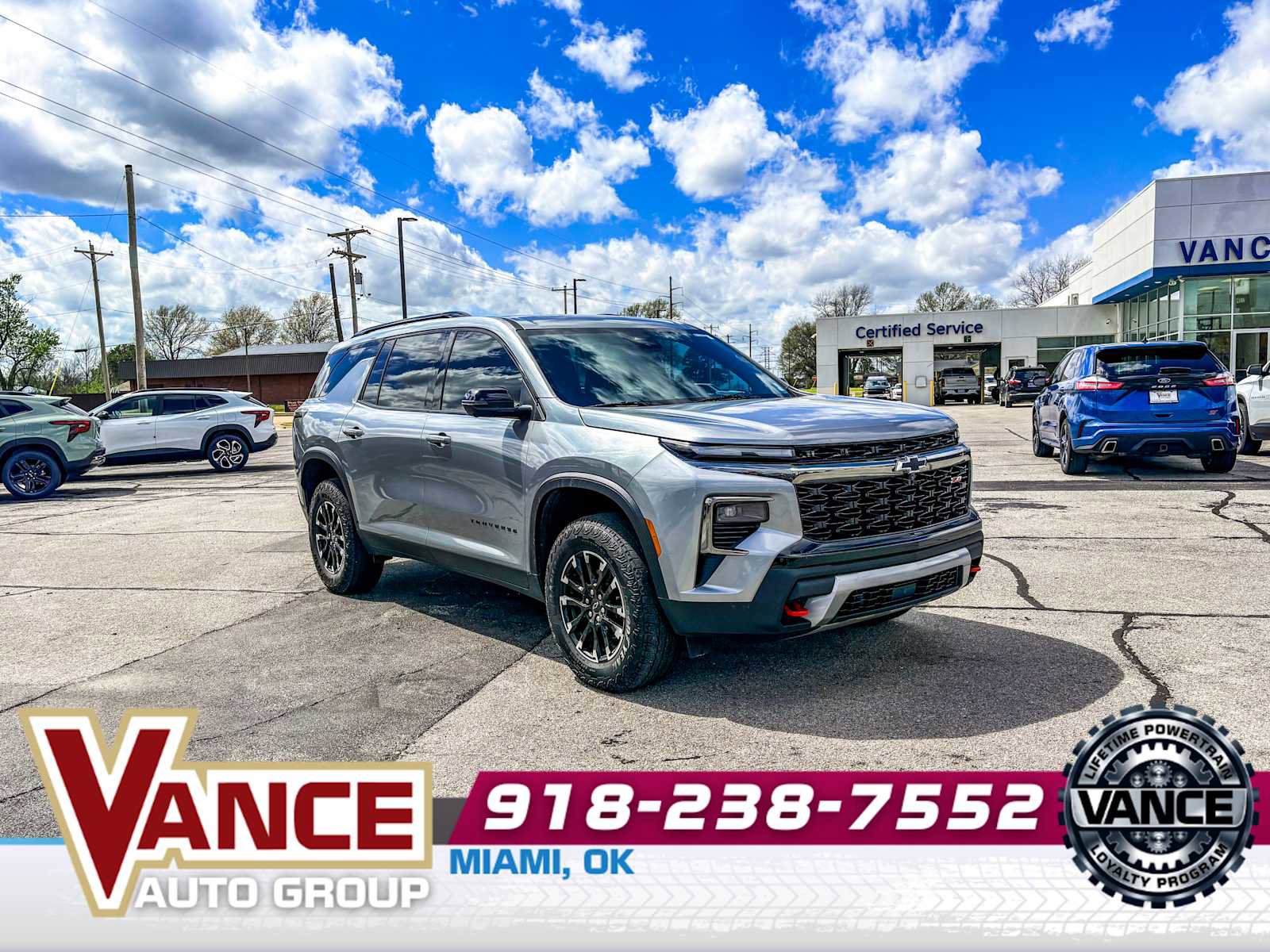 Used 2024 Chevrolet Traverse Z71 w/ LPO, Floor Liner Package image 1