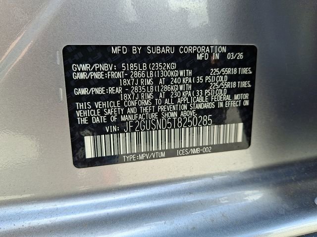 New 2026 Subaru Crosstrek 2.5i Limited AWD/4WD image 14