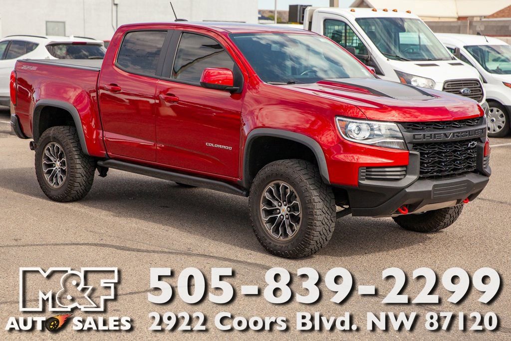 Used 2021 Chevrolet Colorado ZR2