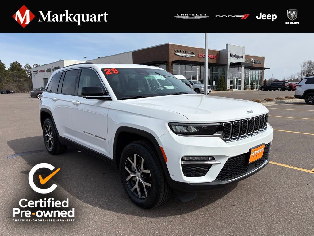 Certified 2023 Jeep Grand Cherokee Limited w/ Luxury Tech Group II AWD/4WD image 1