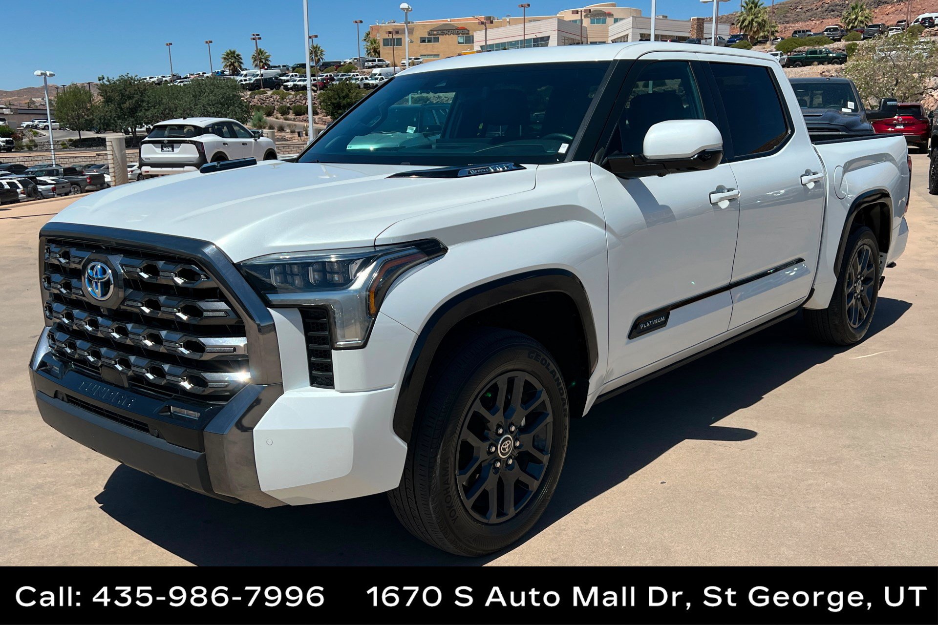 Used 2022 Toyota Tundra Platinum w/ Advanced Package AWD/4WD image 1
