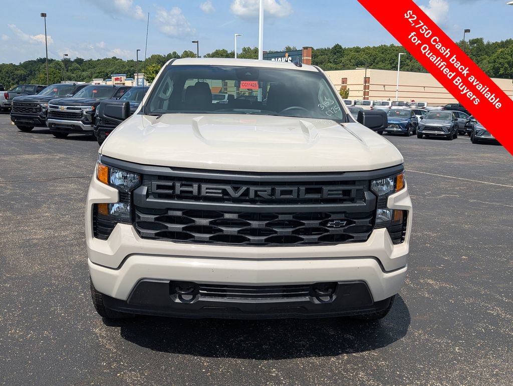 New 2026 Chevrolet Silverado 1500 Custom w/ Turbomax Blackout Package AWD/4WD image 25