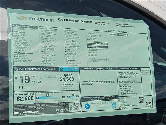 New 2026 Chevrolet Colorado LT image 17