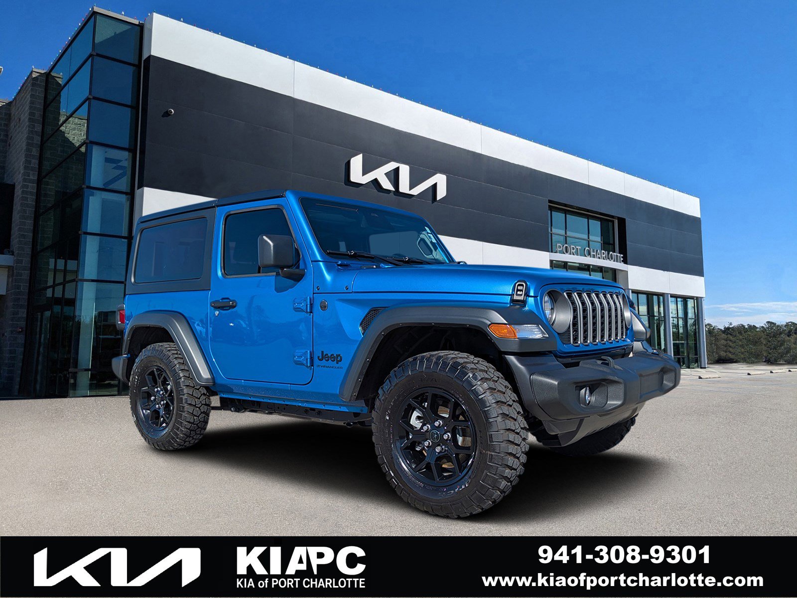 Used 2025 Jeep Wrangler Sport image 1