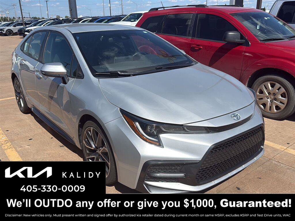 Used 2021 Toyota Corolla SE w/ Carpet Mat Package (TMS) FWD image 1