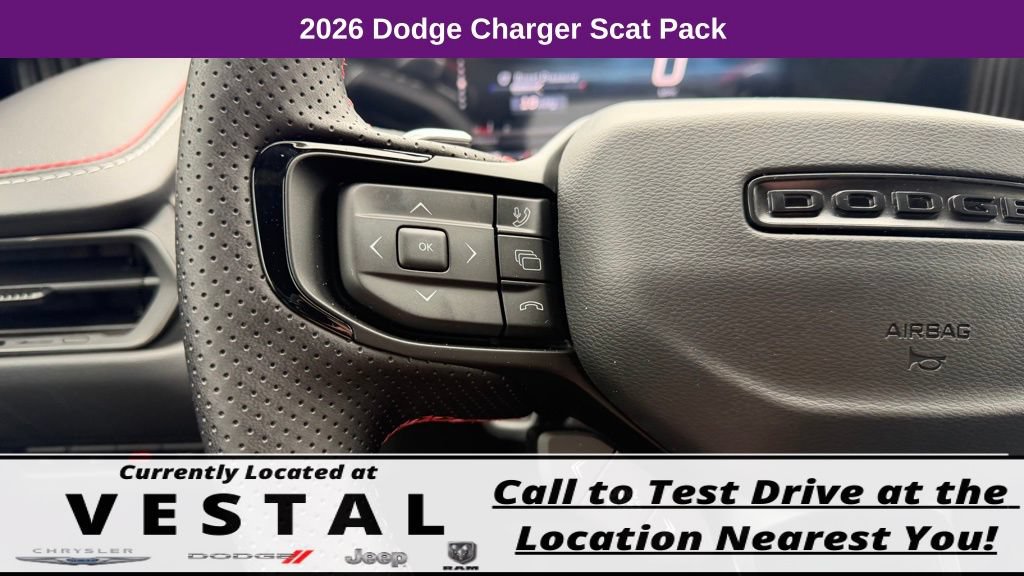New 2026 Dodge Charger Scat Pack w/ Blacktop Package AWD/4WD image 44