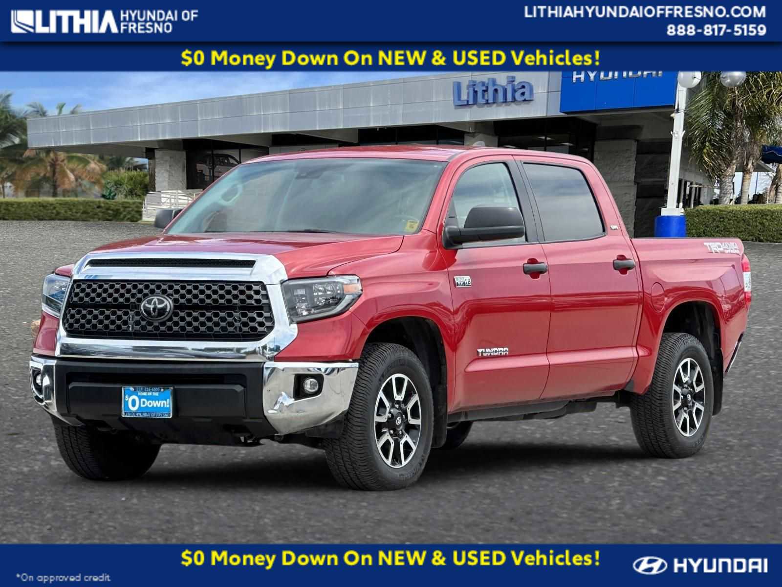 Used 2021 Toyota Tundra SR5 w/ TRD Off-Road Package AWD/4WD image 1