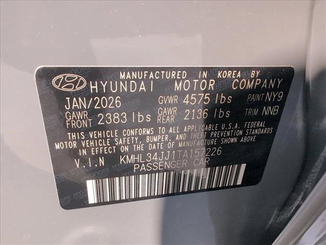 New 2026 Hyundai Sonata SEL image 20