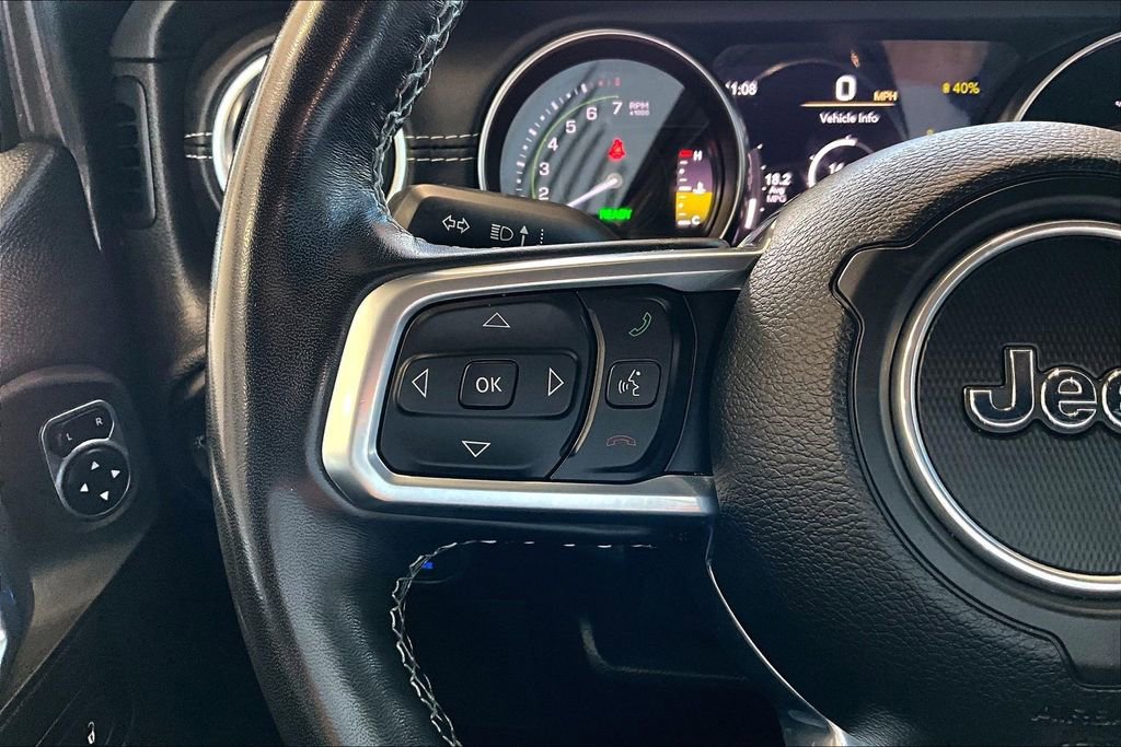 Used 2021 Jeep Wrangler Unlimited Sahara 4xe w/ Cold Weather Group image 19