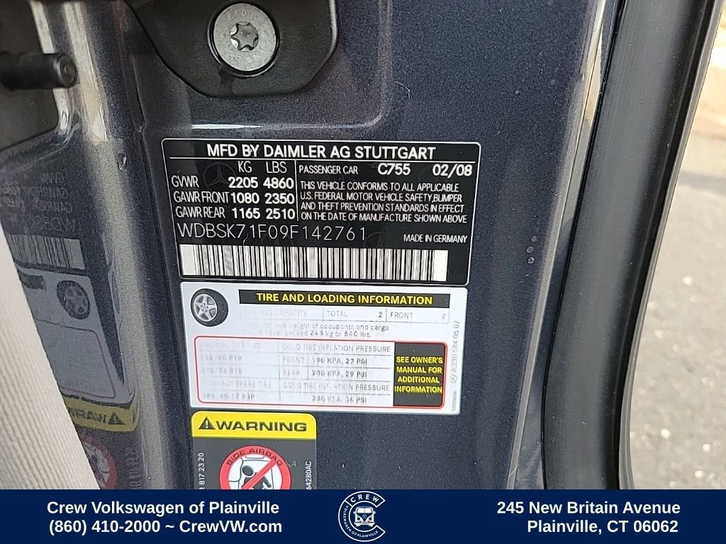 Used 2009 Mercedes-Benz SL 550 image 34