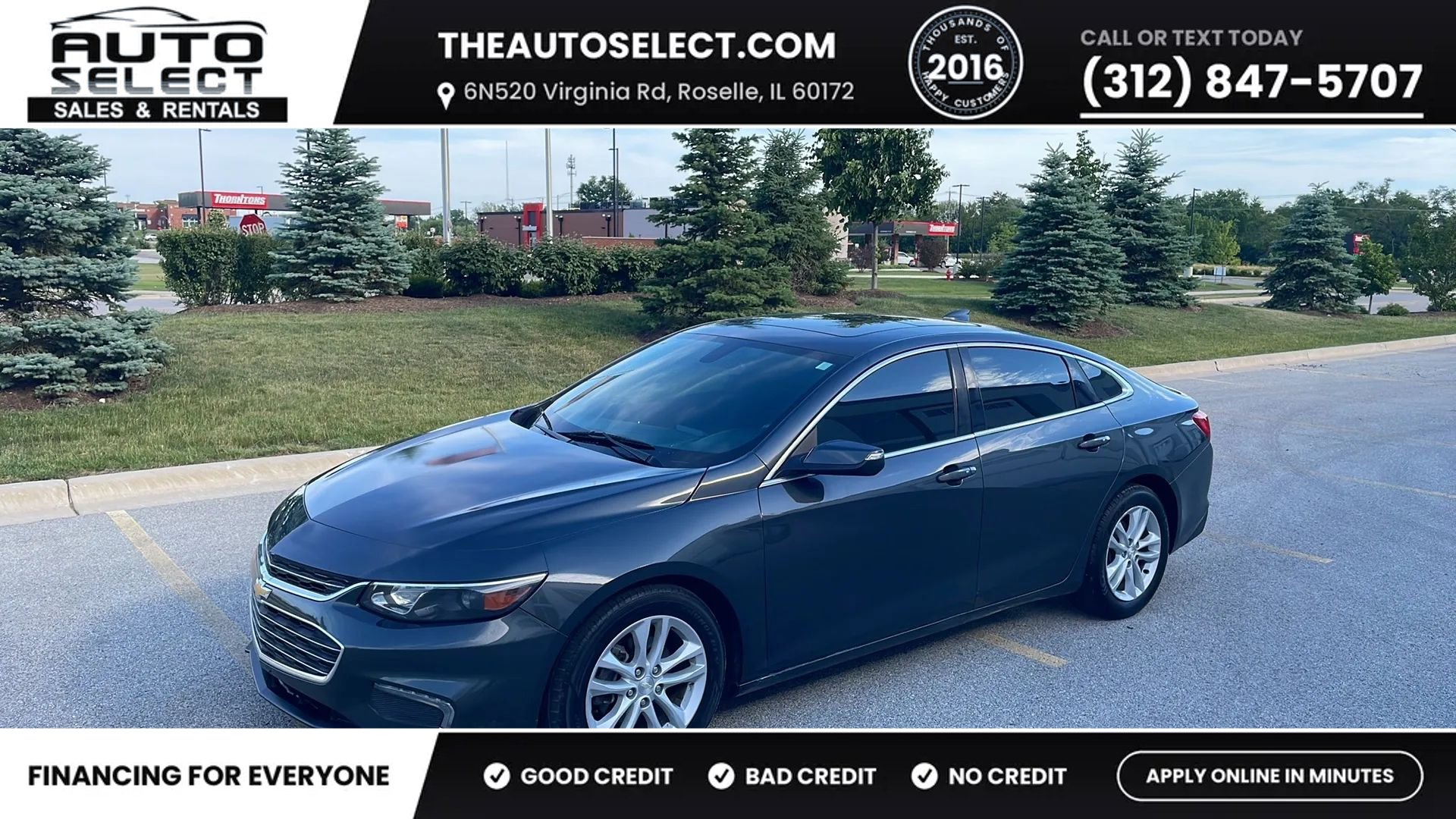 Used 2016 Chevrolet Malibu LT
