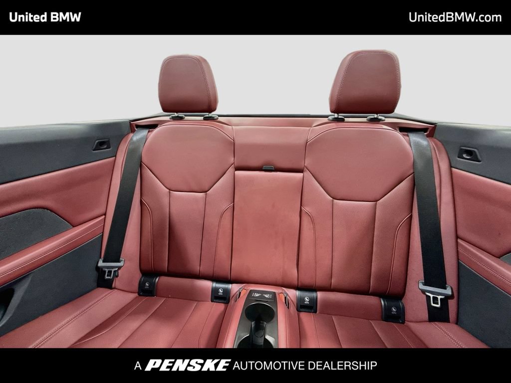 Certified 2024 BMW 430i Convertible w/ M Sport Package RWD image 19