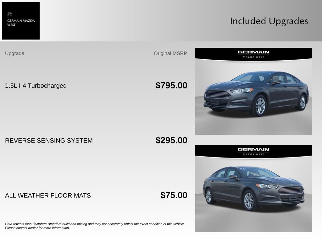 Used 2016 Ford Fusion SE FWD image 9