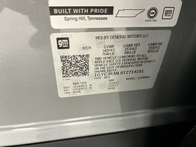 Certified 2026 Cadillac Vistiq Luxury w/ LPO, Floor Liner Package AWD/4WD image 34
