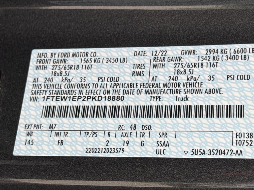 Used 2023 Ford F150 XLT w/ Equipment Group 302A High image 26