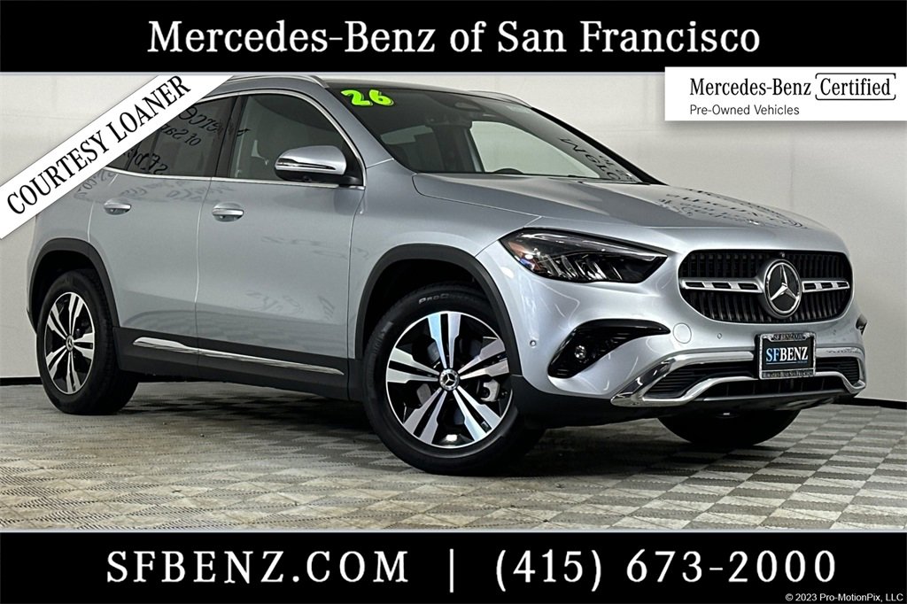 Certified 2026 Mercedes-Benz GLA 250 4MATIC
