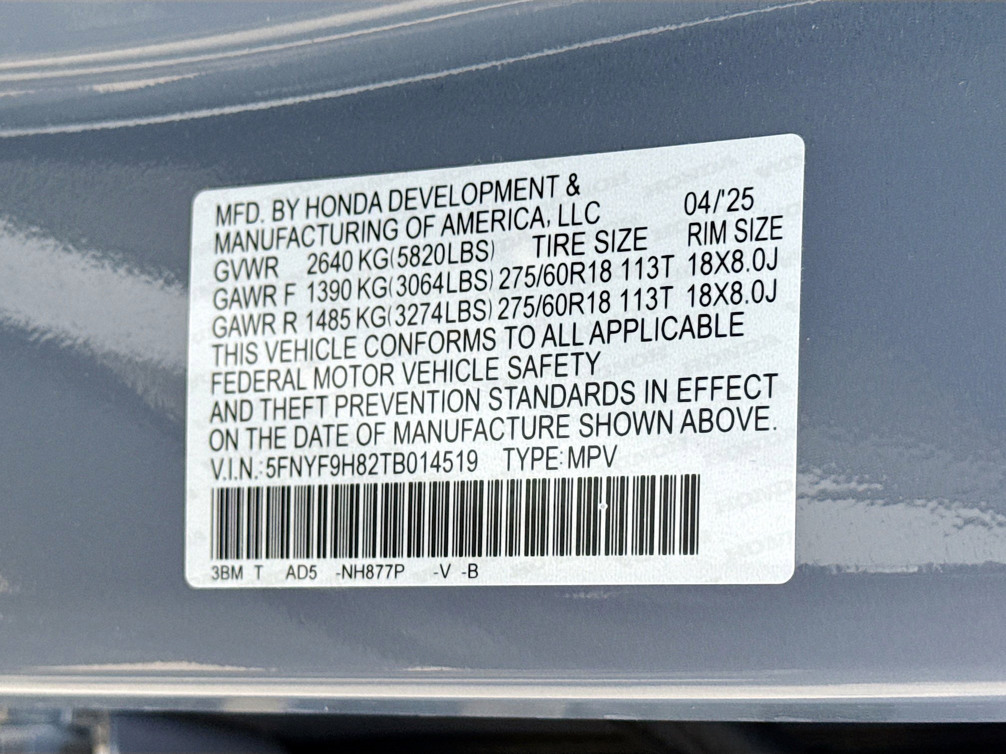 Used 2026 Honda Passport TrailSport Elite image 46