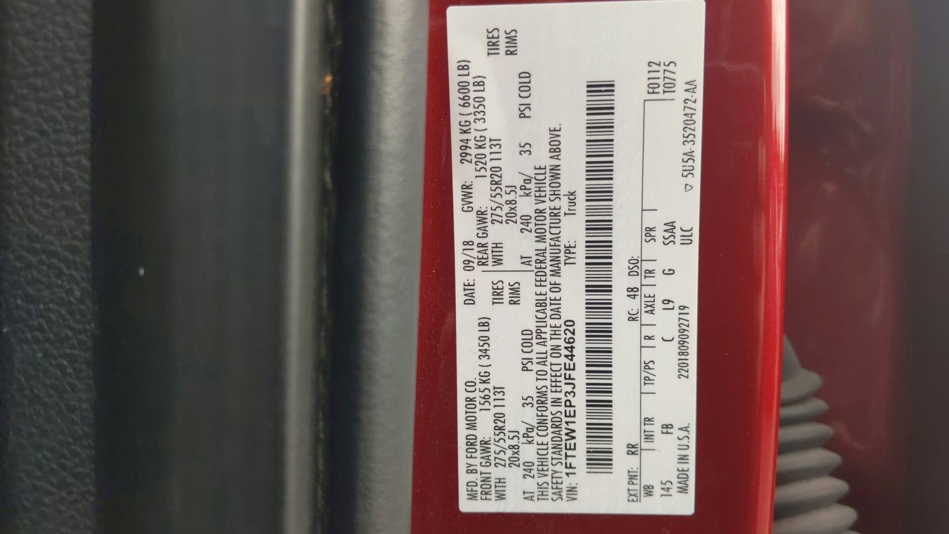 Used 2018 Ford F150 XLT w/ Equipment Group 302A Luxury AWD/4WD image 18