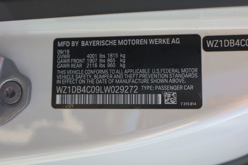 Used 2020 Toyota Supra Premium w/ Driver Assist Package RWD image 53