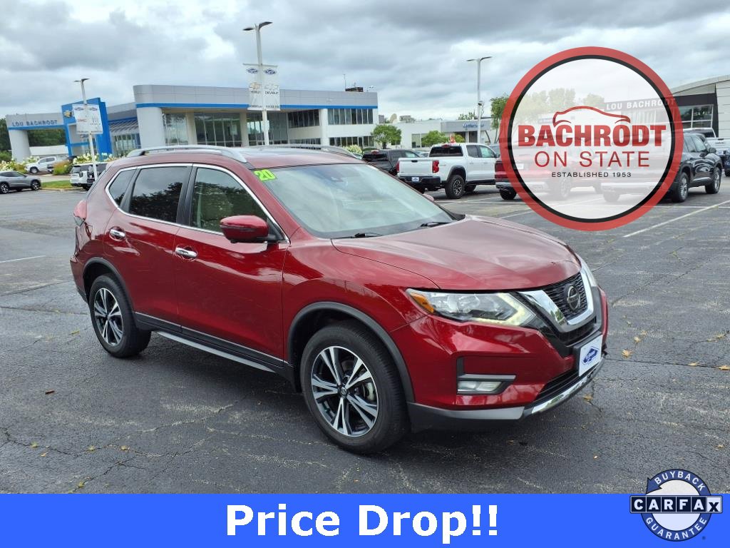 Used 2020 Nissan Rogue SV w/ Sun & Sound Touring Package