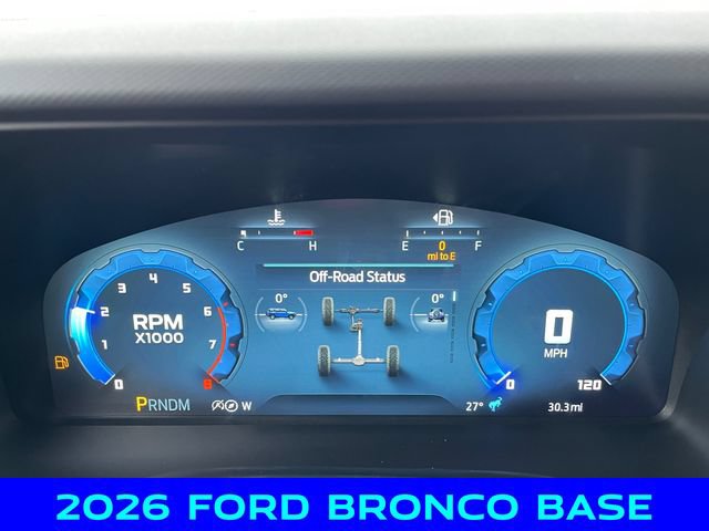New 2026 Ford Bronco 2-Door AWD/4WD image 2