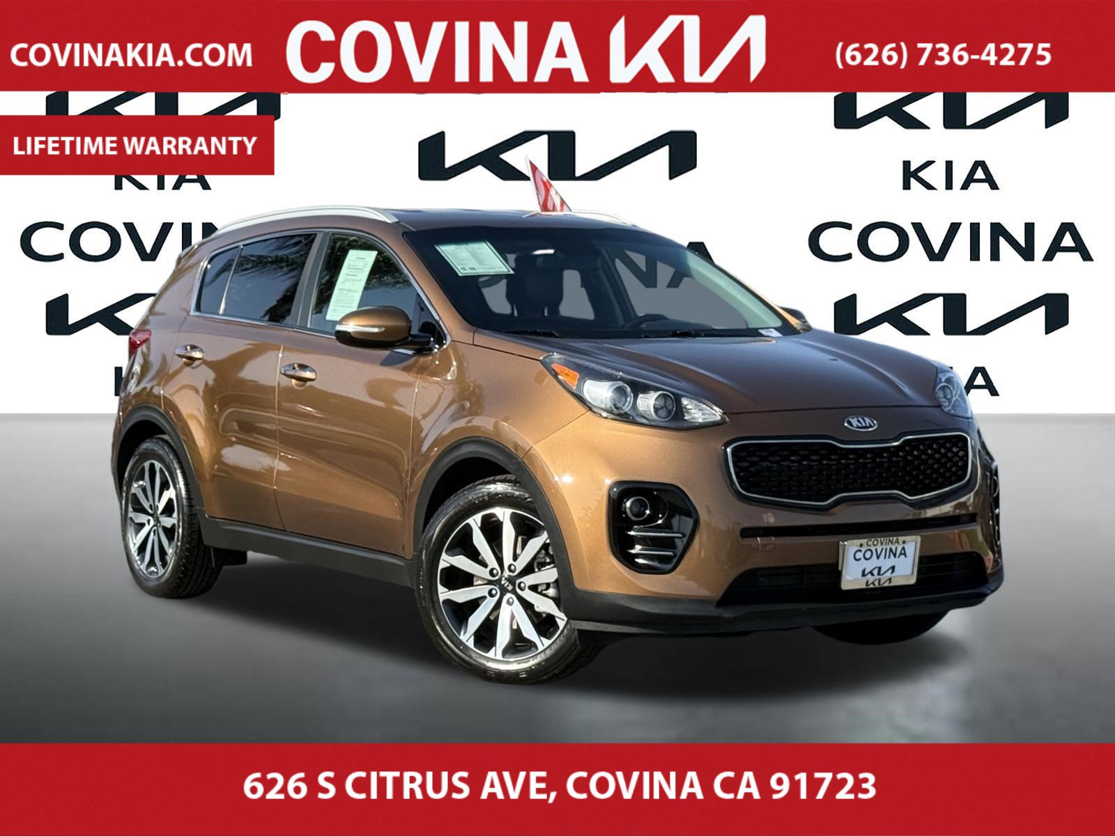 Certified 2018 Kia Sportage EX