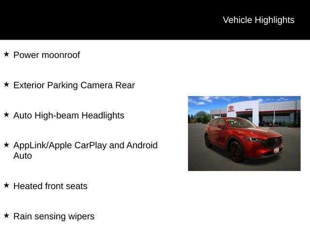 Used 2023 MAZDA CX-5 AWD 2.5 S w/ Preferred Package image 2