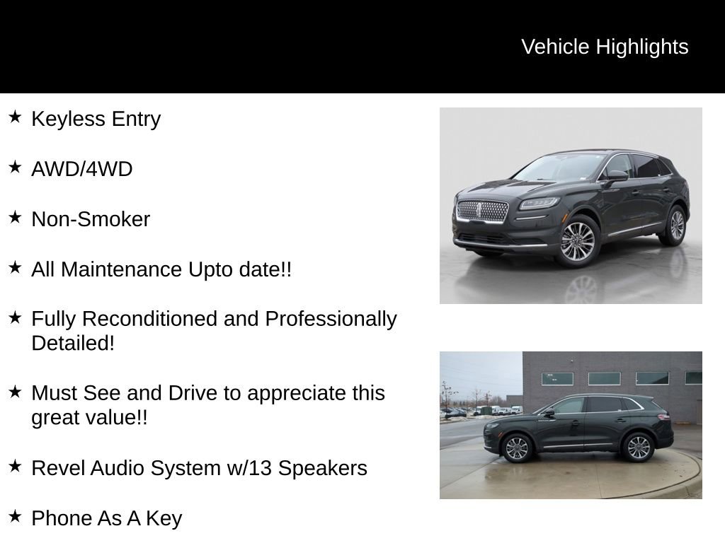 Used 2022 Lincoln Nautilus Reserve AWD/4WD image 26