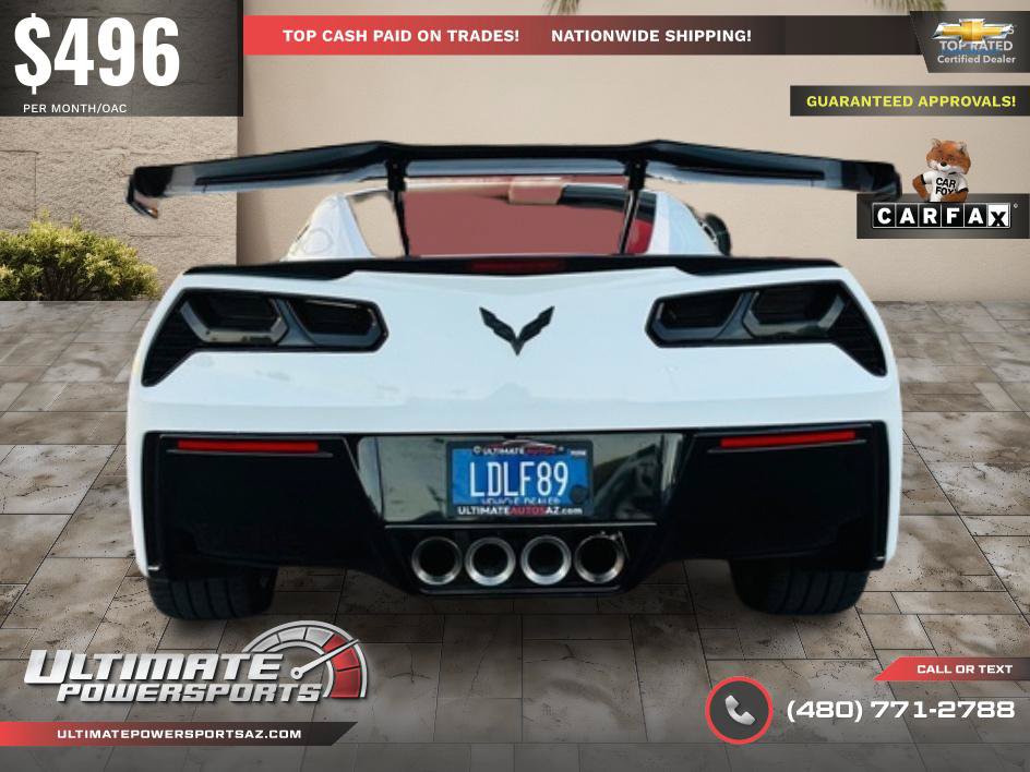 Used 2015 Chevrolet Corvette Stingray Coupe w/ ZF1 Appearance Package RWD image 74