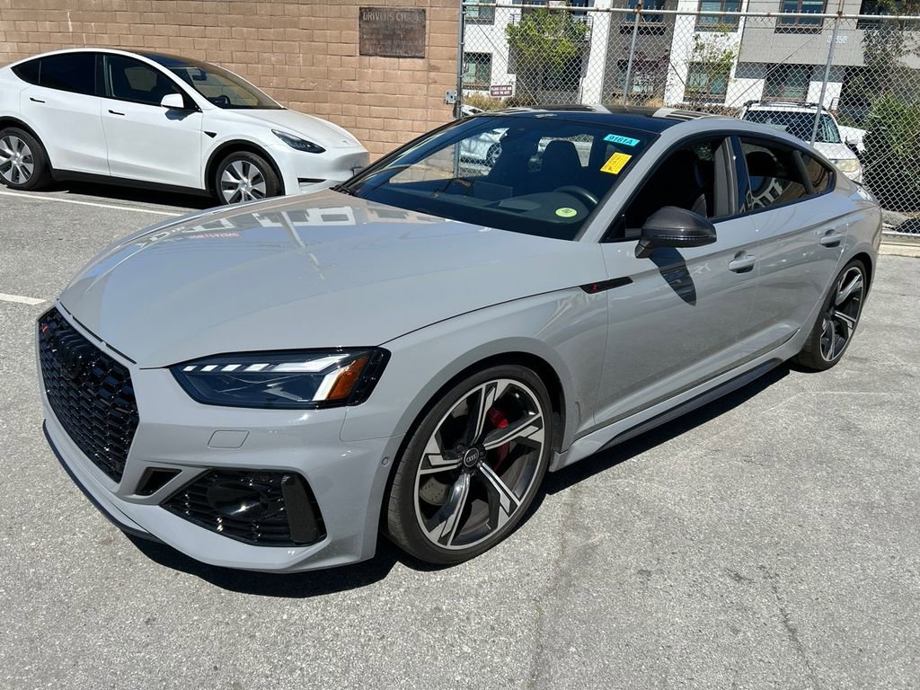 Used 2021 Audi RS 5 Sportback w/ Black Optic Carbon Package image 3