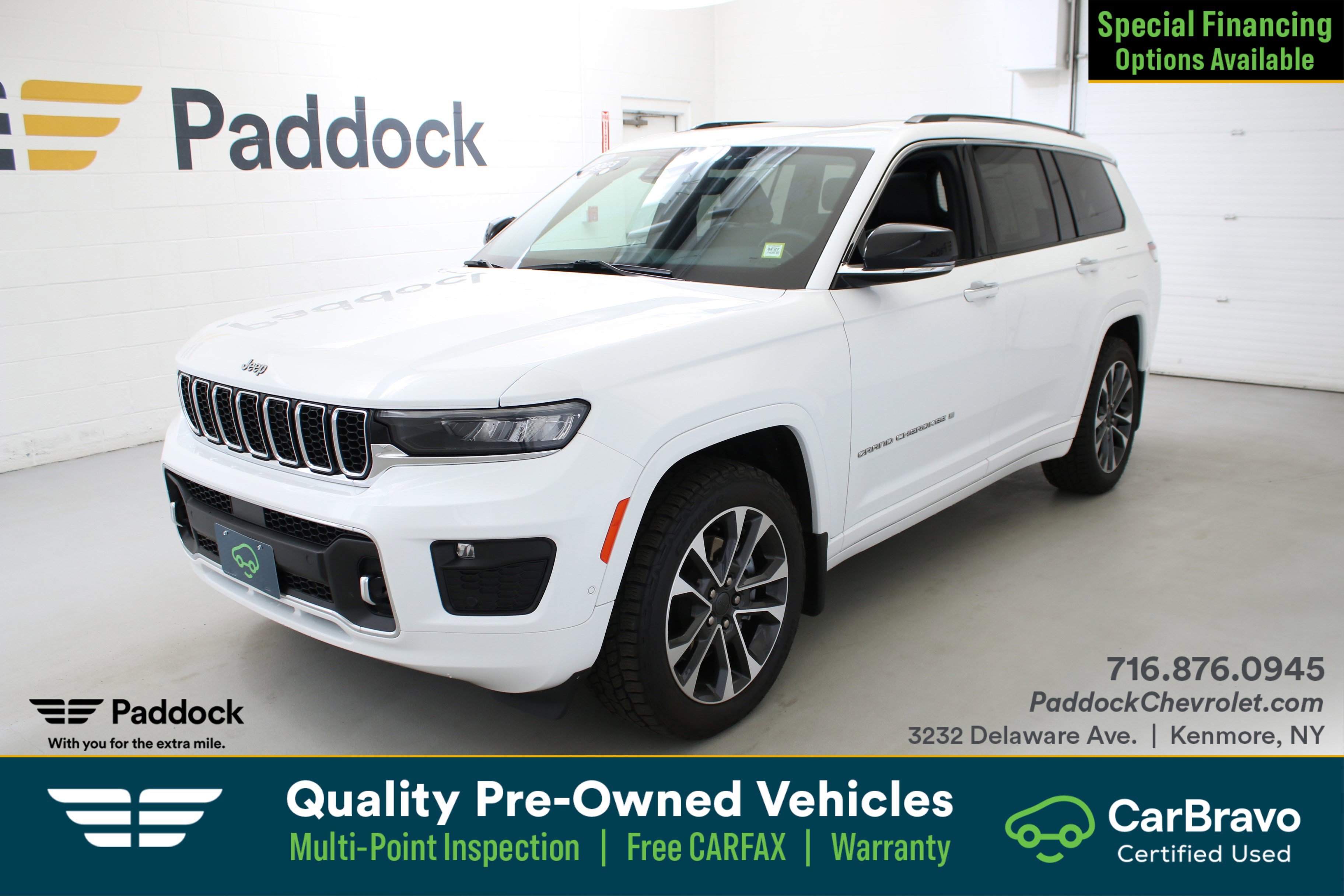 Used 2023 Jeep Grand Cherokee L Overland w/ MOPAR Finishing Package AWD/4WD image 1
