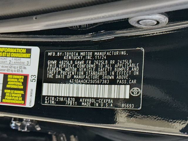 Used 2025 Toyota Camry XSE FWD image 33