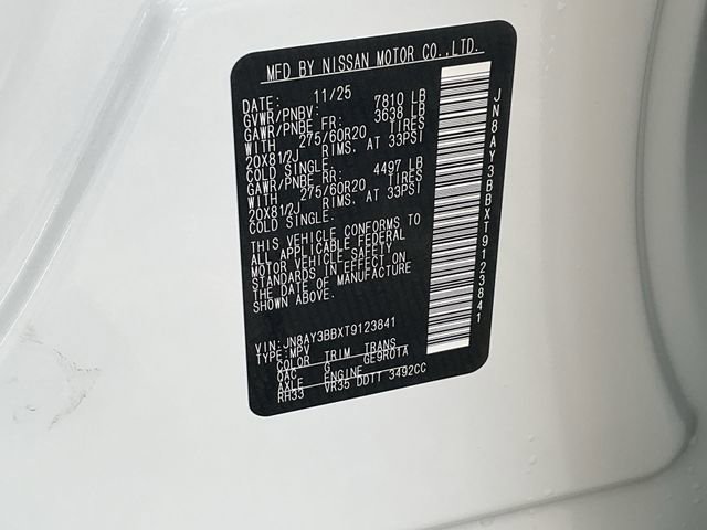 New 2026 Nissan Armada SL w/ Captain's Chari Seat Package image 37