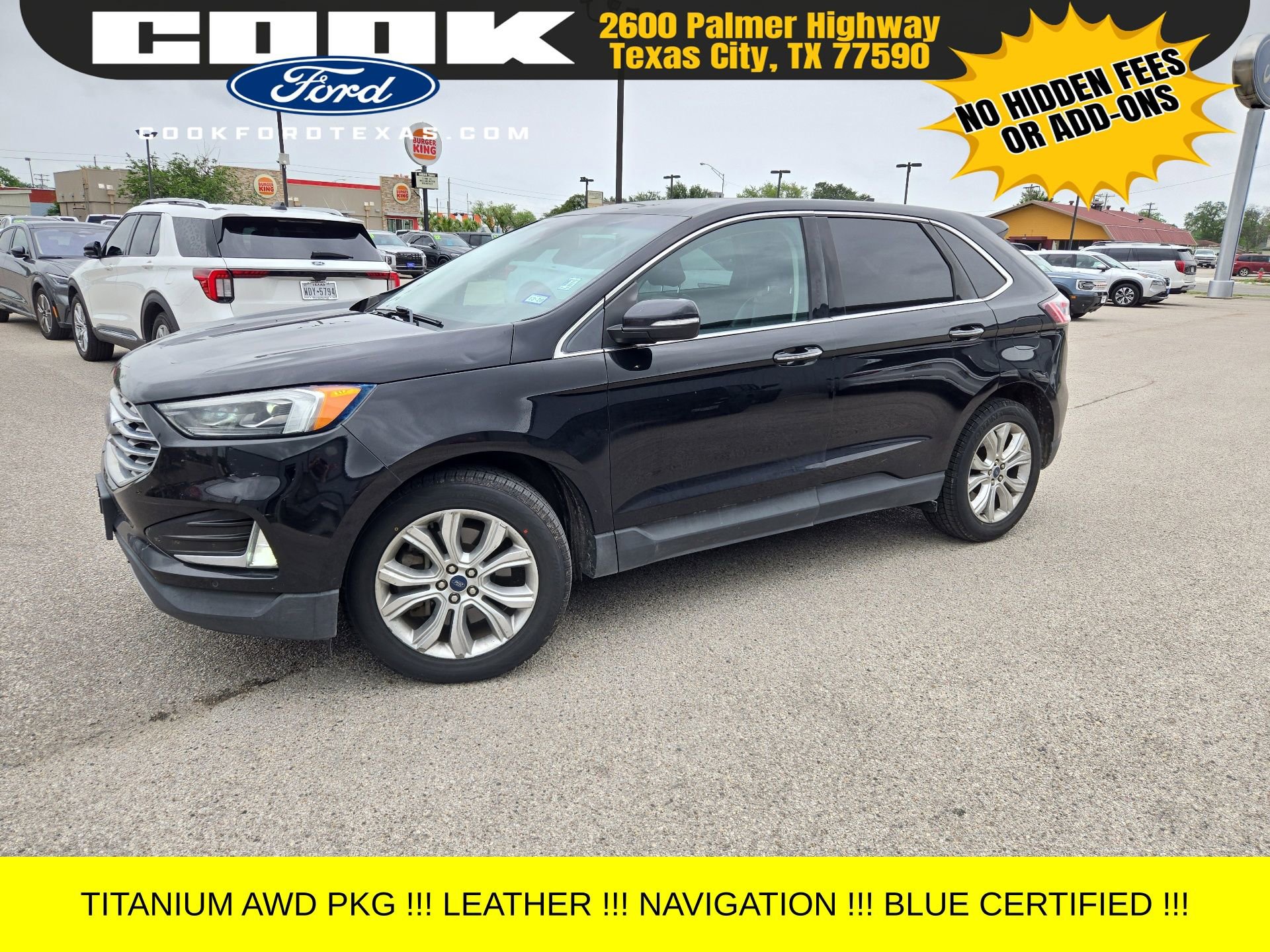 Used 2022 Ford Edge Titanium w/ Equipment Group 301A AWD/4WD image 1