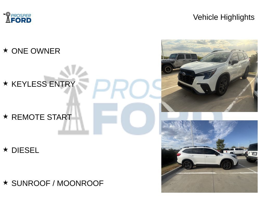 Used 2024 Subaru Ascent Onyx Edition AWD/4WD image 5