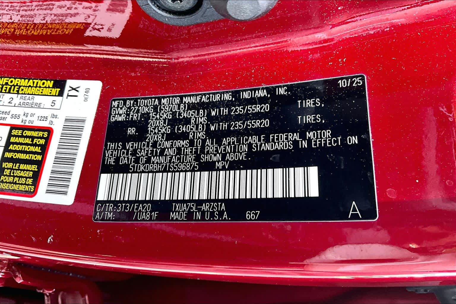Certified 2026 Toyota Highlander XSE AWD/4WD image 34