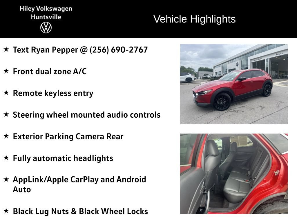 Used 2025 MAZDA CX-30 AWD 2.5 S w/ Select Sport Pkg image 6